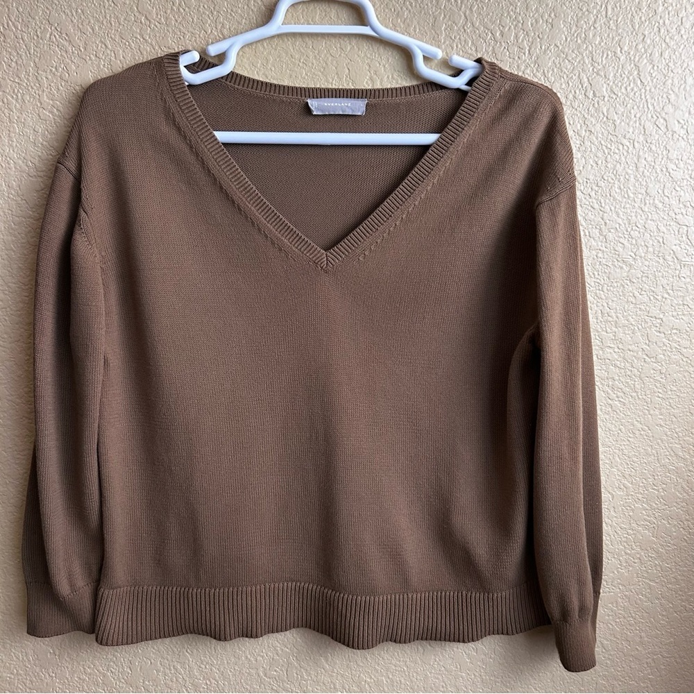 Everlane V-Neck Pullover Sweater